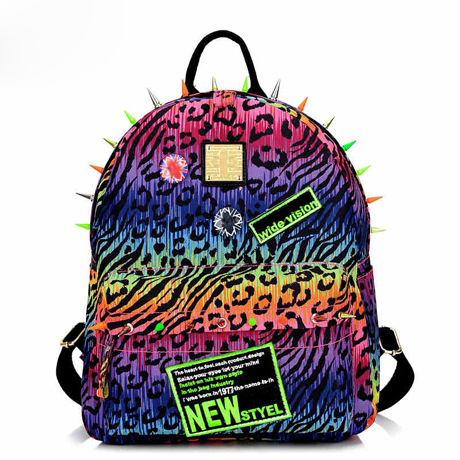 Japanese Harajuku Velvet Winged Backpack SD01587